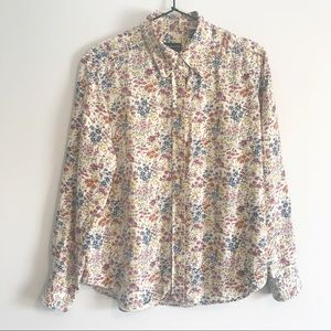 LIZSPORT by Liz Claiborne Floral Button Down Shirt